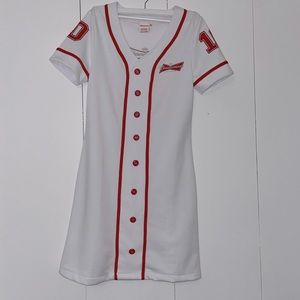 Vintage Budweiser ball girl dress